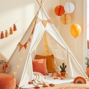 Kids Teepee Tent for playroom